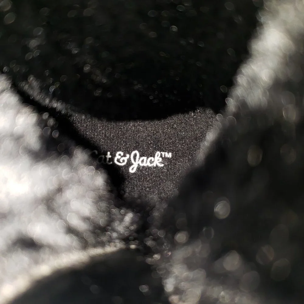 NEW Cat & Jack Leah Toddler Girls Size 5 Black Winter Snow Boots